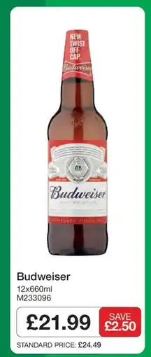 Makro Budweiser offer