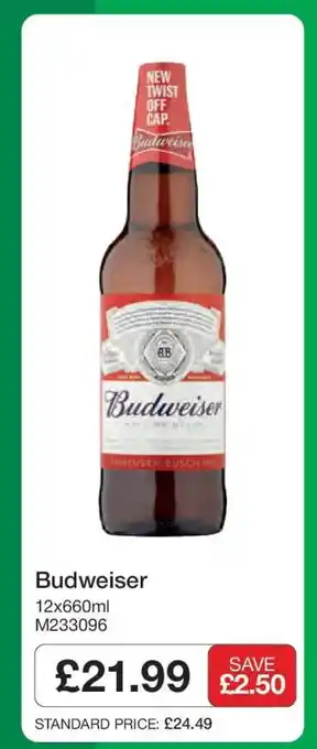 Makro Budweiser offer