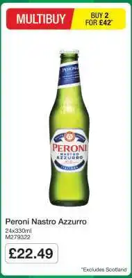 Makro PERONI NASTRO AZZURRO offer