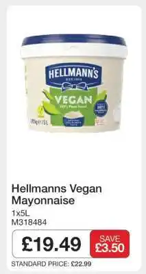 Makro Hellmanns Vegan Mayonnaise offer