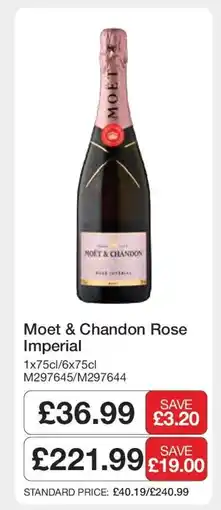 Makro Moët & Chandon Rosé Impérial offer