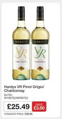 Makro Hardys VR Pinot Grigio/Chardonnay offer