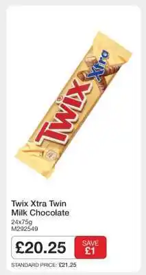 Makro Twix Xtra Twin Milk Chocolate offer