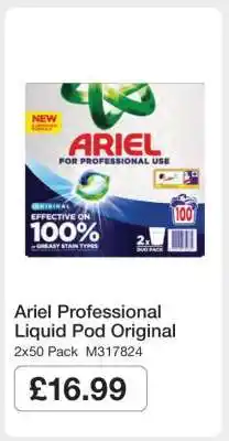 Makro Ariel Professional Liquid Pod Original offer