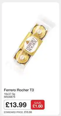 Makro Ferrero Rocher T3 offer