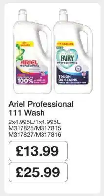 Makro Ariel Professional 111 Wash offer
