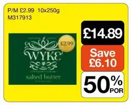 Makro WYKE salted butter offer