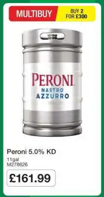 Makro Peroni 5.0% KD offer