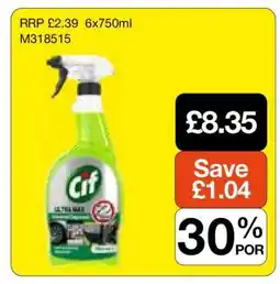 Makro Cif Ultra Fast offer