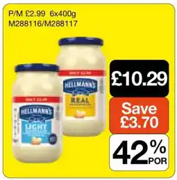 Makro Hellmann’s Mayonnaise offer