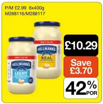 Makro Hellmann’s Mayonnaise offer