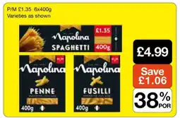 Makro Napolina Pasta offer