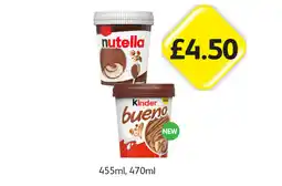 Londis Nutella Ice Cream, Bueno offer
