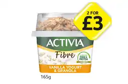 Londis Activia Fibre Vanilla Yoghurt & Granola offer