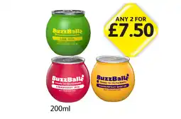 Londis BuzzBall Lime 'Rita, Strawberry 'Rita, Passionfruit Martini offer