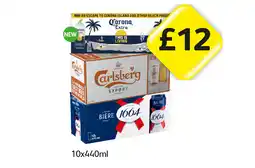 Londis Corona Extra, Carlsberg Export, Kronenbourg offer