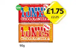 Londis Tony's Chocolonely Milk, Caramel Sea Salt offer