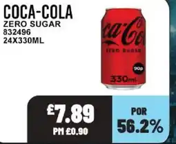 Bestway COCA-COLA Zero sugar offer