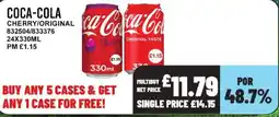 Bestway COCA-COLA Cherry/original offer