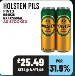 Bestway HOLSTEN PILS Pints offer