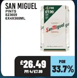 Bestway SAN MIGUEL Pints offer