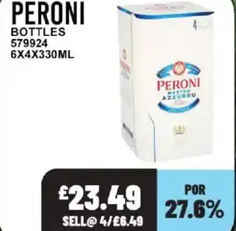 Bestway PERONI Bottles offer