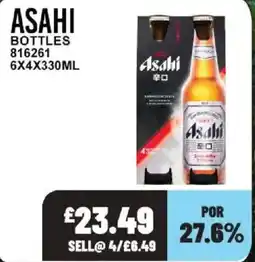Bestway ASAHI Bottles offer
