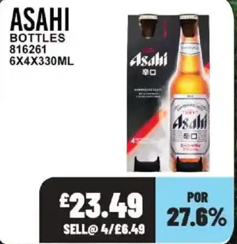 Bestway ASAHI Bottles offer