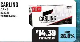Bestway CARLING Cans offer