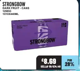 Bestway STRONGBOW Dark fruit - cans offer