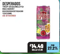 Bestway DESPERADOS Trop daqu/mojito/ red berry offer