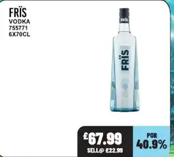 Bestway FRÏS Vodka offer