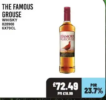 Bestway THE FAMOUS GROUSE Whisky offer