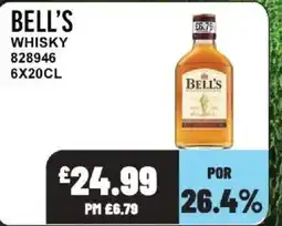 Bestway BELL'S Whisky offer