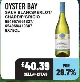 Bestway OYSTER BAY Sauv blanc/merlot/ chard/p'grigio offer