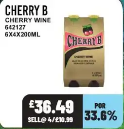 Bestway CHERRY B Cherry wine offer