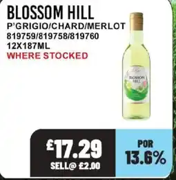Bestway BLOSSOM HILL P'grigio/chard/merlot offer