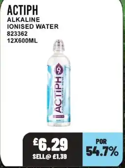 Bestway ACTIPH Alkaline ionised water offer