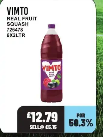 Bestway VIMTO Real fruit squash offer