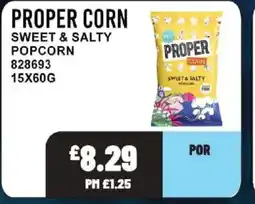 Bestway PROPER CORN Sweet & salty popcorn offer