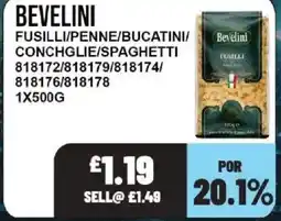 Bestway BEVELINI Fusilli/penne/bucatini/ conchglie/spaghetti offer
