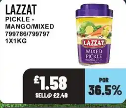 Bestway LAZZAT Pickle - mango/mixed offer