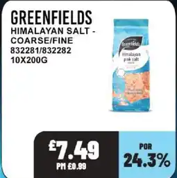 Bestway GREENFIELDS Himalayan salt - coarse/fine offer