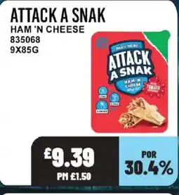 Bestway ATTACK A SNAK Ham 'n cheese offer