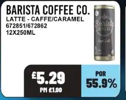 Bestway BARISTA COFFEE CO. Latte caffe/caramel offer