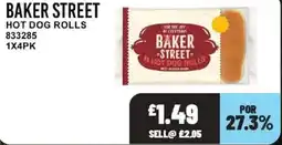 Bestway BAKER STREET Hot dog rolls offer