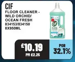 Bestway CIF Floor cleaner - wild orchid/ ocean fresh offer