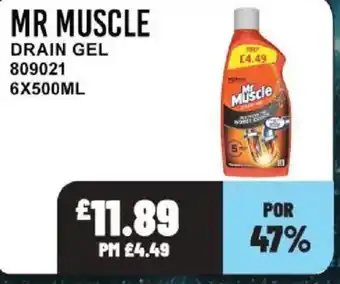 Bestway MR MUSCLE Drain gel offer