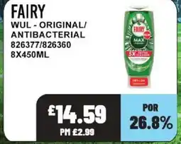 Bestway FAIRY Wul - original/ antibacterial offer