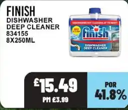 Bestway FINISH Dishwasher deep cleaner offer